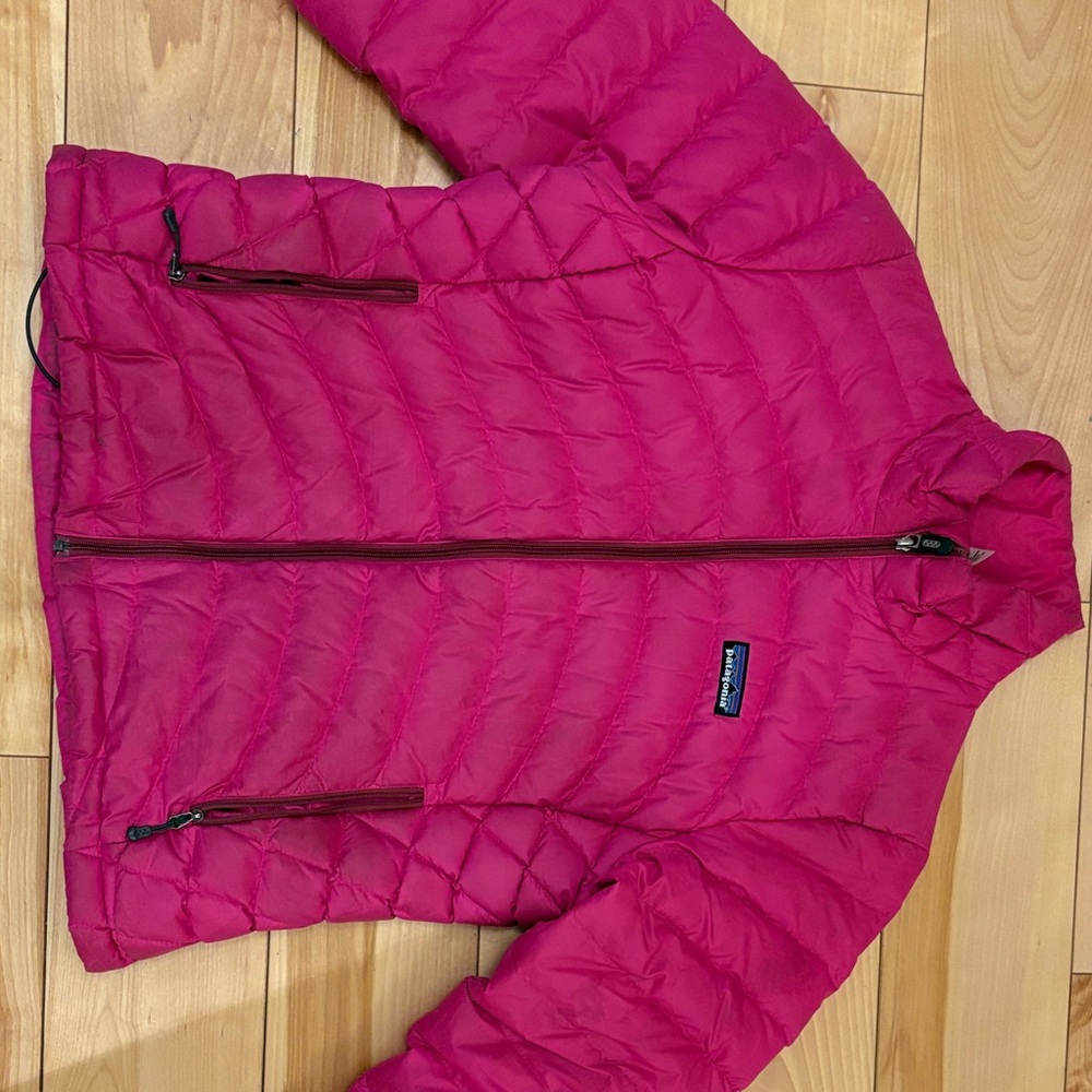 Patagonia Fuchsia Quilted Jacket